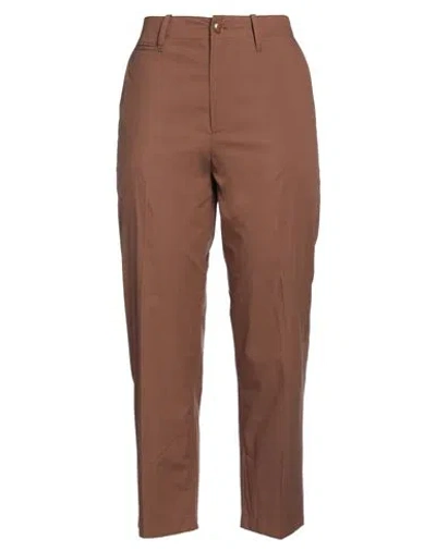 Closed Woman Pants Brown Size 25 Cotton