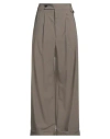 CLOSED CLOSED WOMAN PANTS KHAKI SIZE 26 POLYESTER, VIRGIN WOOL, ELASTANE