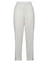 Closed Woman Pants Light Grey Size 27 Wool, Polyester, Viscose, Polyamide, Elastane In Grey