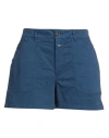 Closed Woman Shorts & Bermuda Shorts Blue Size 29 Organic Cotton, Cotton, Elastane In Blue