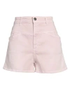 Closed Woman Shorts & Bermuda Shorts Pink Size 28 Organic Cotton, Elastomultiester, Elastane