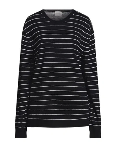 Closed Woman Sweater Black Size L Linen, Organic Cotton