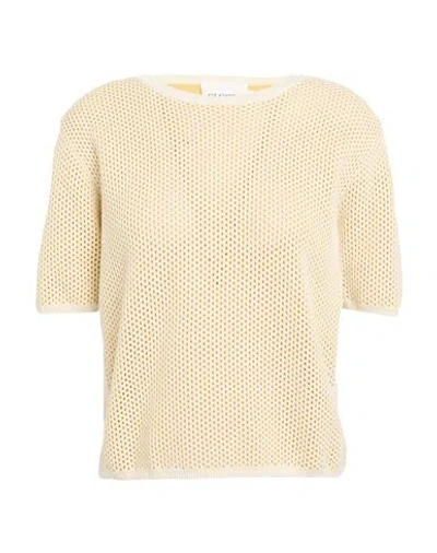 Closed Woman Sweater Cream Size M Organic Cotton, Viscose, Polyester In White