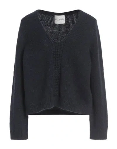Closed Woman Sweater Midnight Blue Size M Alpaca Wool, Nylon, Wool