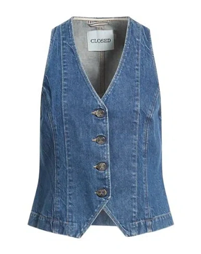 Closed Woman Top Blue Size S Cotton, Recycled Cotton