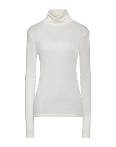 Closed Woman Turtleneck Off White Size Xs Tencel Lyocell, Wool