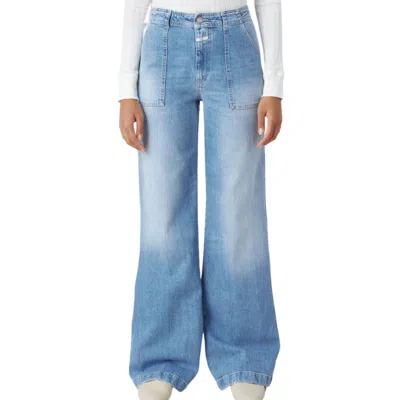 Closed Women's Aria Jean In Light Blue In White
