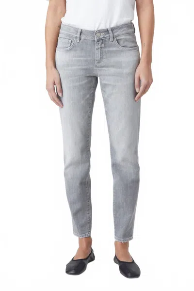 Closed Women's Baker Comfort Stretch Denim In Grey In Blue