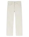 Closed Morus Mid-rise Wide-leg Jeans In White
