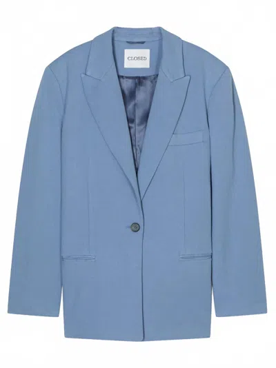 Closed Women's Contemporary Blazer In Stone Blue