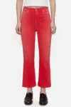 Closed Women's Hi-sun Flare Jeans In Arabiata In Orange