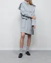Closed Women's Jersey Dress In Light Grey Melange In Gray
