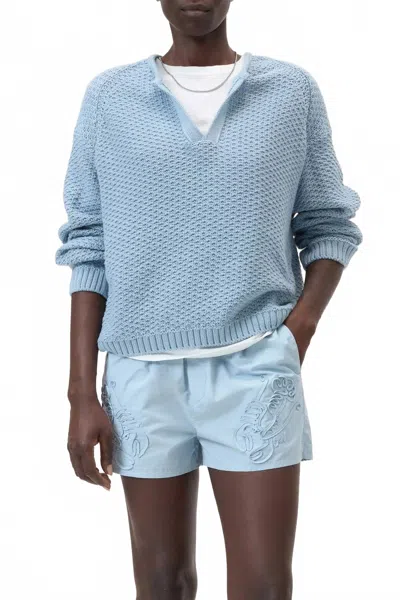 Closed Women's Long Sleeve Tunic In Blue