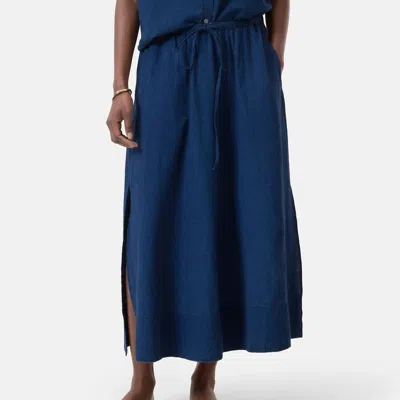 Closed Women's Midi Skirt In Dark Blue