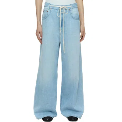 Closed Glow Up Wide-leg Jeans In Blue