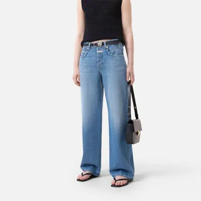 Closed Women's Nikka Wide Leg Jeans In Mid Blue