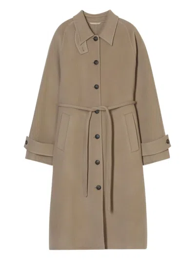CLOSED CLOSED WOOL BELTED COAT