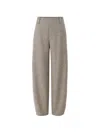 Closed Wool Blend Trousers In Multi
