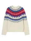 Closed Fairisle-pattern Crew-neck Sweater In Multi