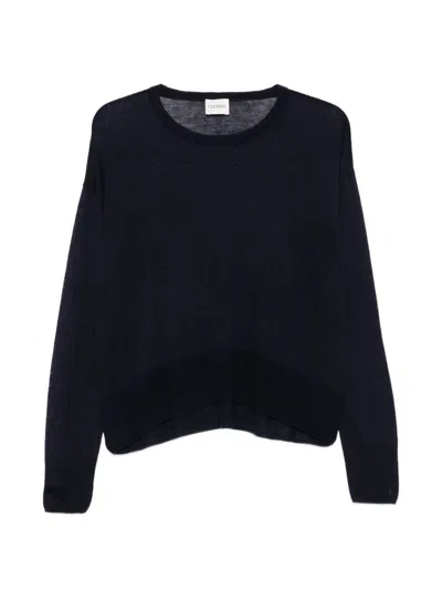 Closed Wool Crewneck Sweater In Blue