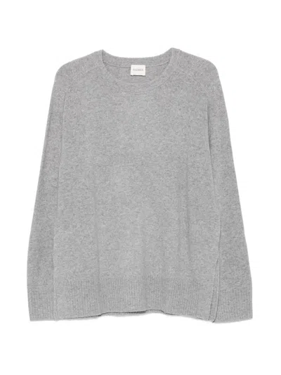 Closed Wool Crewneck Sweater In Gray