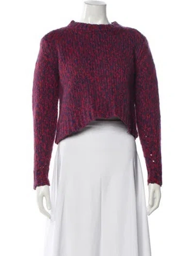 Pre-owned Closed Wool Printed Sweater In Multi