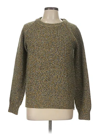 Pre-owned Closed Wool Pullover Sweater In Green