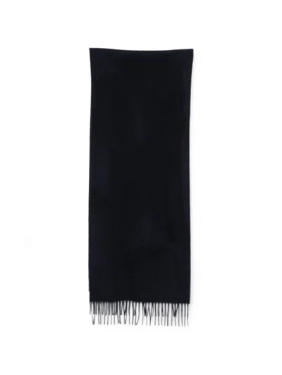 Closed Wool Scarf In Blue