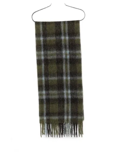 Closed Wool Scarf In Brown