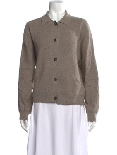 Pre-owned Closed Wool Sweater In Neutral