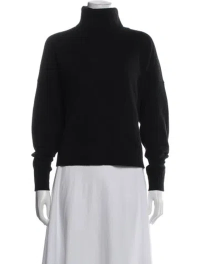 Pre-owned Closed Wool Turtleneck Sweater In Black