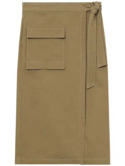 CLOSED CLOSED WRAP SKIRT