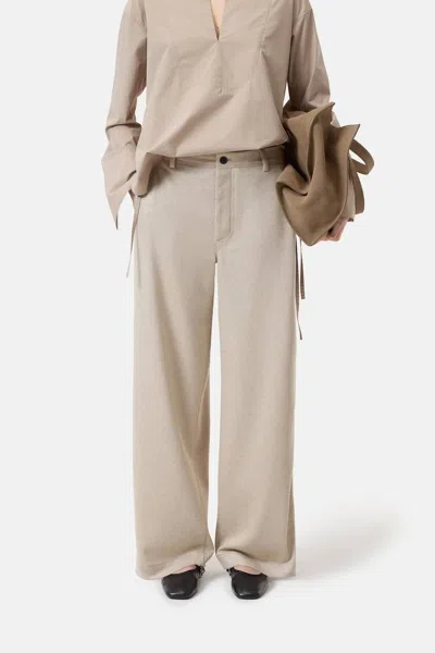 Closed Wrenna Wide Pants In Silt Grey In Neutral