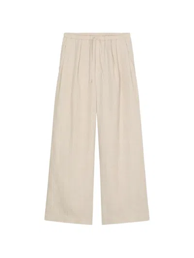 Closed Wynston Drawstring Pleated Palazzo Pants In White