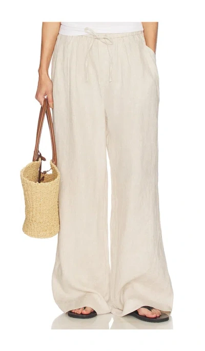 Closed Wynston Drawstring Pleated Palazzo Pants In White