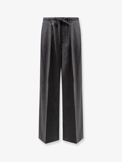 Closed Wynston Wool Blend Trousers In Black