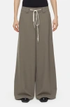 Closed Wystan Drawstring Wide Leg Pants In Heritage Grey