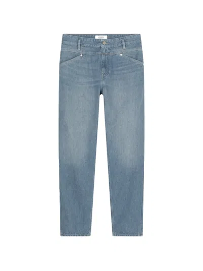 Closed X-lent Tapered Jeans In Blue