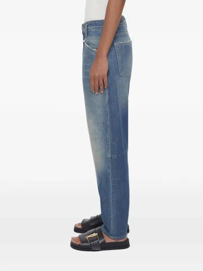 Closed X-lent Tapered-leg Jeans In Blue