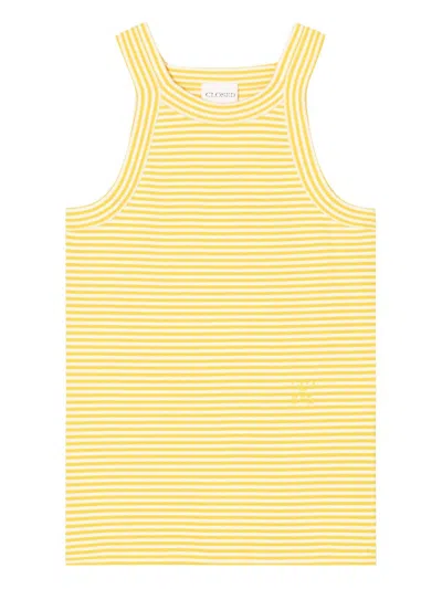 CLOSED CLOSED YELLOW ORGANIC COTTON TOP