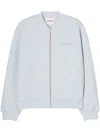 Closed Zip-up Sweatshirt In 灰色