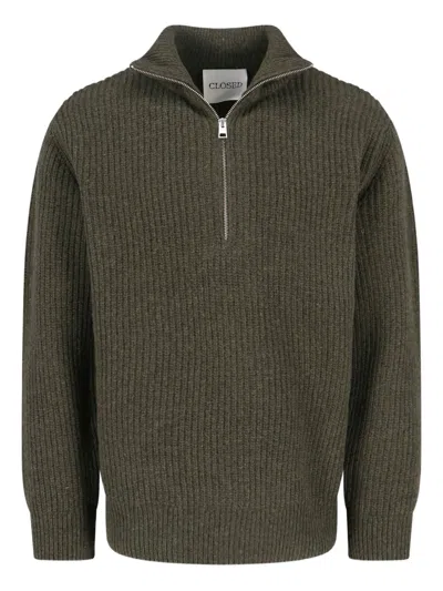 CLOSED ZIPPED SWEATER