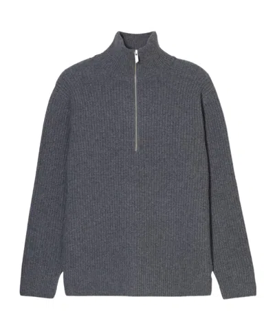 CLOSED ZIPPED-UP KNIT CARDIGAN