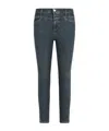 Closed Zippered Tapered Denim Jeans