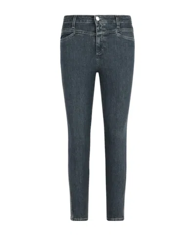 Closed Zippered Tapered Denim Jeans