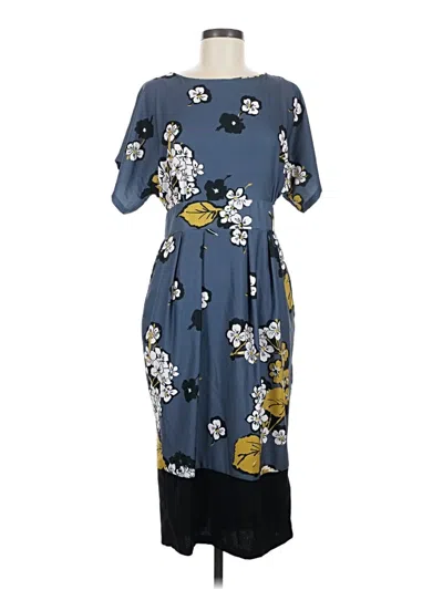 Pre-owned Closet Casual Dress In Blue