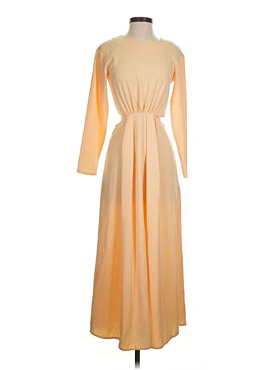 Pre-owned Closet Casual Dress In Orange