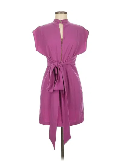 Pre-owned Closet Casual Dress In Purple