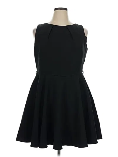 Pre-owned Closet Cocktail Dress In Black