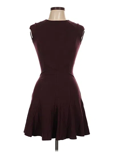 Pre-owned Closet Cocktail Dress In Burgundy